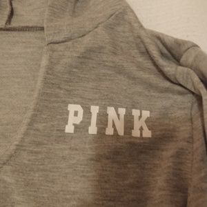 Gray VS pullover hoodie